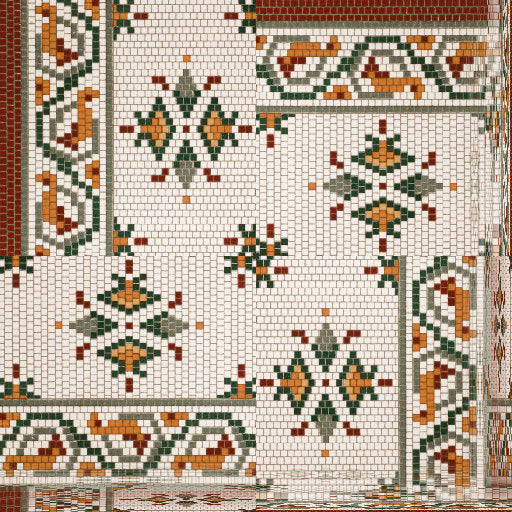 wallpaper⁶ — seamless rotate4 pattern from bauhaus