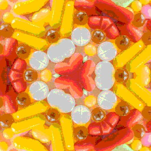 Seamless hex wallpaper pattern — Biochemistry by wallpaper⁶