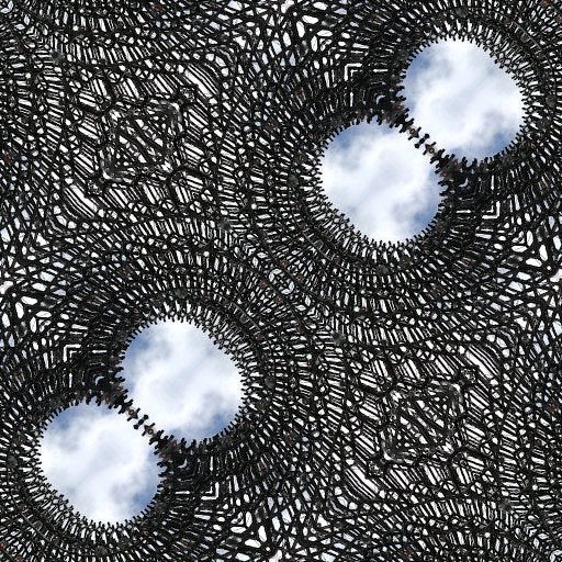 Molecular Physics Diamond wallpaper pattern