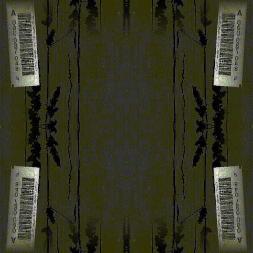 Seamless mirror wallpaper pattern — Calligraphy by wallpaper⁶
