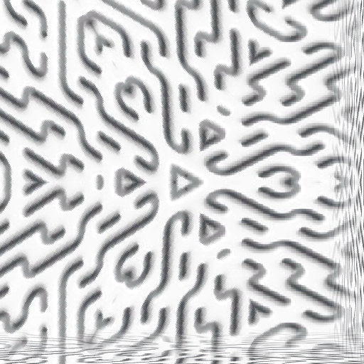 Seamless hex wallpaper pattern — Calligraphy by wallpaper⁶