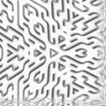 Seamless hex wallpaper pattern — Calligraphy by wallpaper⁶