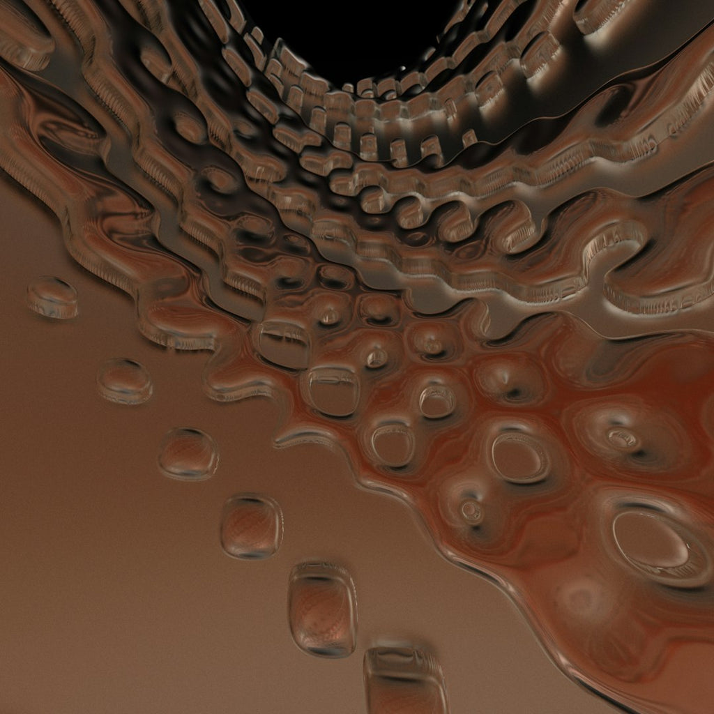 WALLPAPER⁶ — seamless kaleidoscope pattern from continuous deformation, Topology — base photo: background pattern