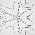 Seamless hex wallpaper pattern — Calligraphy by wallpaper⁶