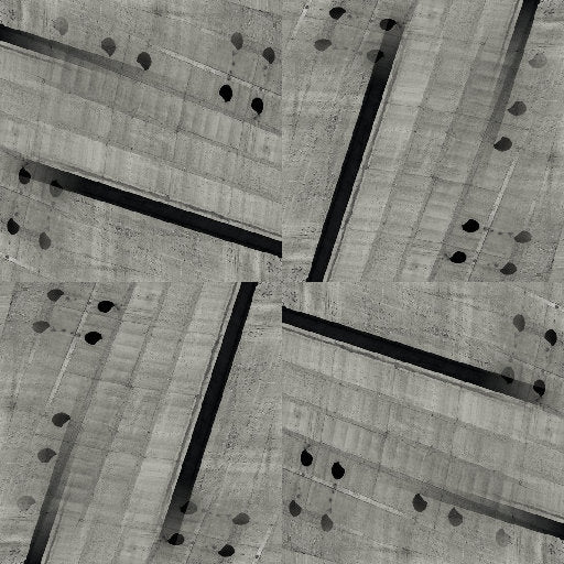 wallpaper⁶ — seamless rotate4 pattern from bauhaus