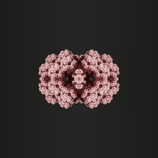 WALLPAPER⁶ — seamless mirror4 pattern from protein structure, Molecular Physics