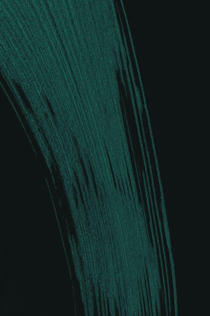 Seamless kaleidoscope wallpaper pattern — Medicine by wallpaper⁶ — base photo: Abstract wide creative smear of paint with green pigment on black clean surface