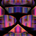 Data Vertical Strip wallpaper pattern