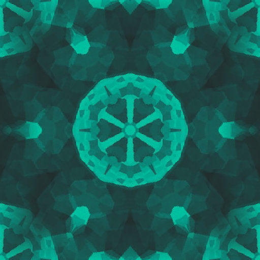 3D Kaleidoscope wallpaper pattern