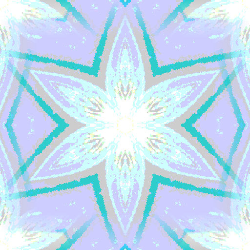 Seamless kaleidoscope wallpaper pattern — Stained Glass by wallpaper⁶