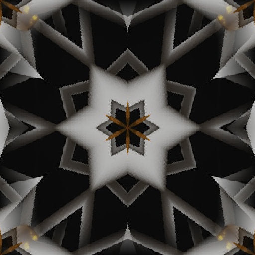 3D Kaleidoscope wallpaper pattern