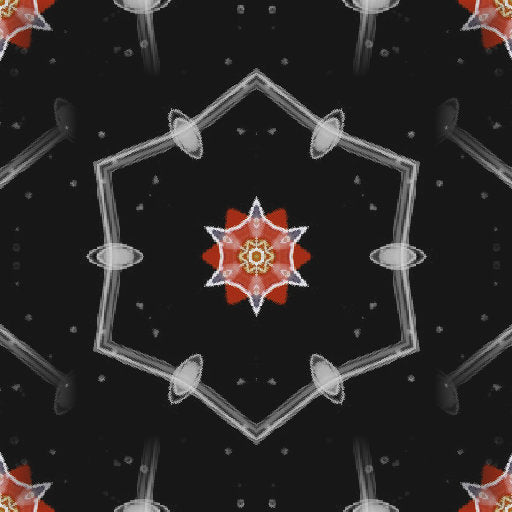 Seamless kaleidoscope wallpaper pattern — Biochemistry by wallpaper⁶