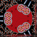 Seamless hex wallpaper pattern — Biochemistry by wallpaper⁶