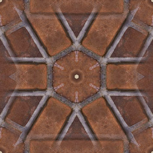 Seamless kaleidoscope wallpaper pattern — Arithmetic by wallpaper⁶