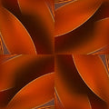 A seamless rotation symmetry pattern featuring abstract statistical data points, lines, and nodes in a sophisticated monochrome style.
