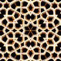 Borromean Rings pattern in kaleidoscope symmetry, a topology-themed design by Muskan Dev for wallpaper⁶.