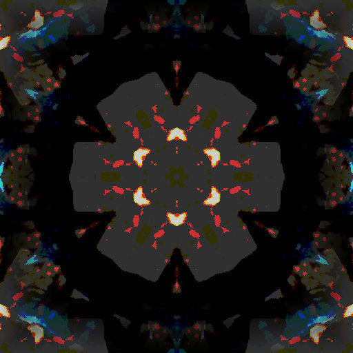 Seamless kaleidoscope wallpaper pattern — Glitch by wallpaper⁶