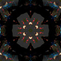 Seamless kaleidoscope wallpaper pattern — Glitch by wallpaper⁶