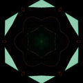 3D Kaleidoscope wallpaper pattern