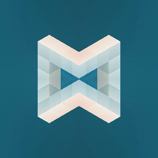 wallpaper⁶ — seamless mirror4 pattern from opart