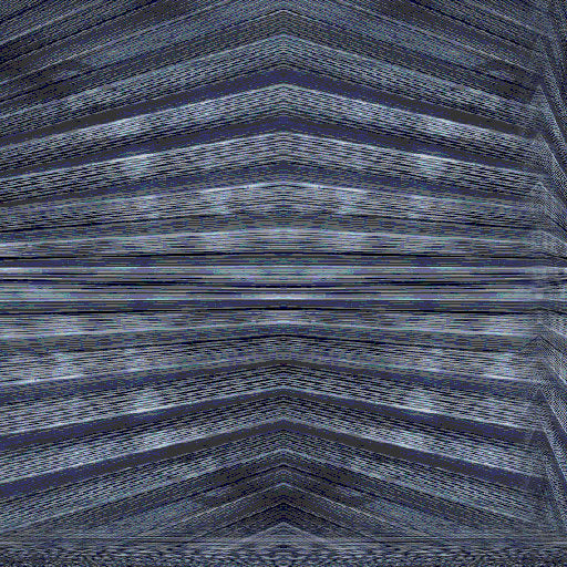 Close-up of textured metal surface with grayscale lines arranged in a brick pattern, inspired by AI transformer technology.