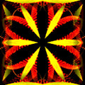 Seamless kaleidoscope wallpaper pattern — Arithmetic by wallpaper⁶