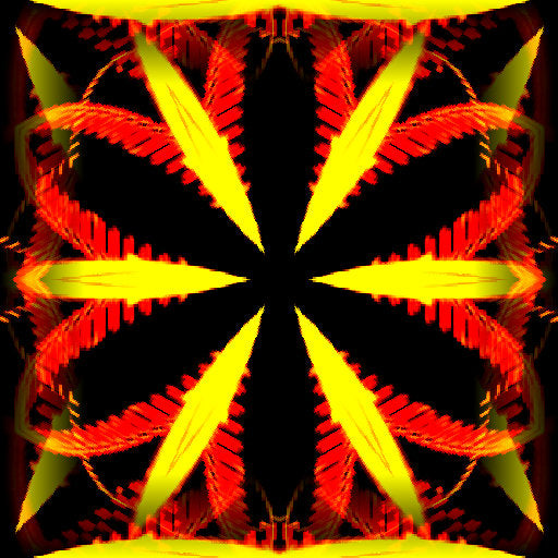 Seamless kaleidoscope wallpaper pattern — Arithmetic by wallpaper⁶