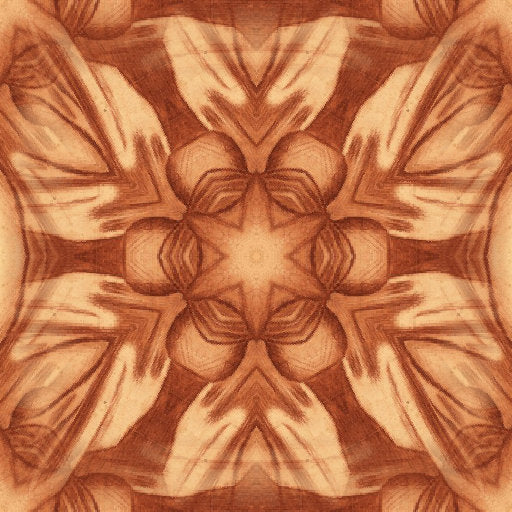 Portraits Kaleidoscope wallpaper pattern
