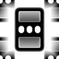 Seamless mirror wallpaper pattern — Arithmetic by wallpaper⁶