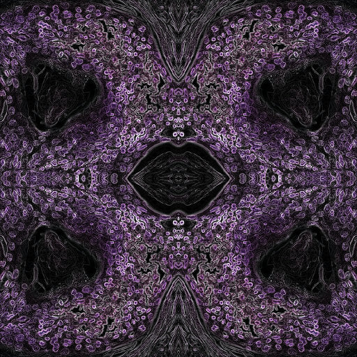 Seamless mirror wallpaper pattern — Biochemistry by wallpaper⁶