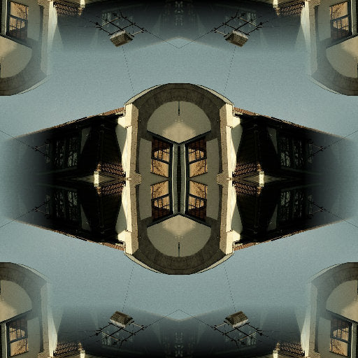wallpaper⁶ — seamless mirror4 pattern from bauhaus
