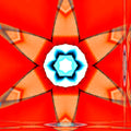 Seamless kaleidoscope wallpaper pattern — Arithmetic by wallpaper⁶