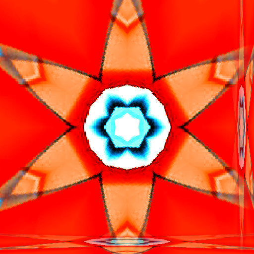 Seamless kaleidoscope wallpaper pattern — Arithmetic by wallpaper⁶