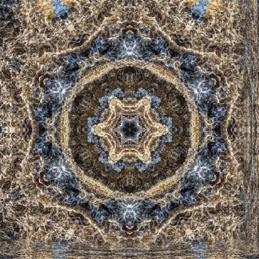 Fractals Kaleidoscope wallpaper pattern