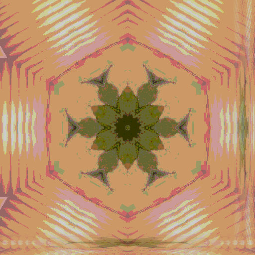 Seamless kaleidoscope wallpaper pattern — Stained Glass by wallpaper⁶