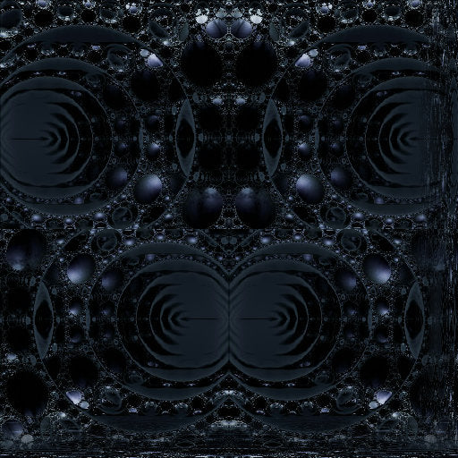 A seamless wallpaper pattern featuring staggered spheres over algebraic equations in a brick-style layout.