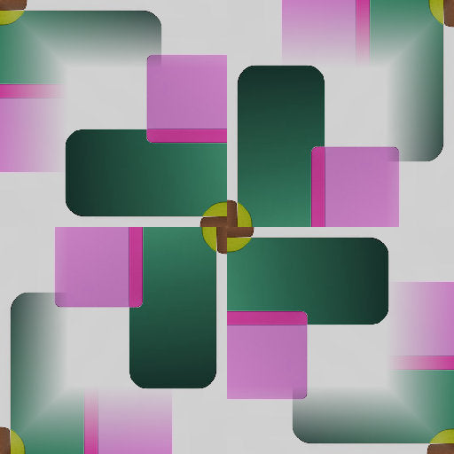 wallpaper⁶ — seamless rotate4 pattern from bauhaus