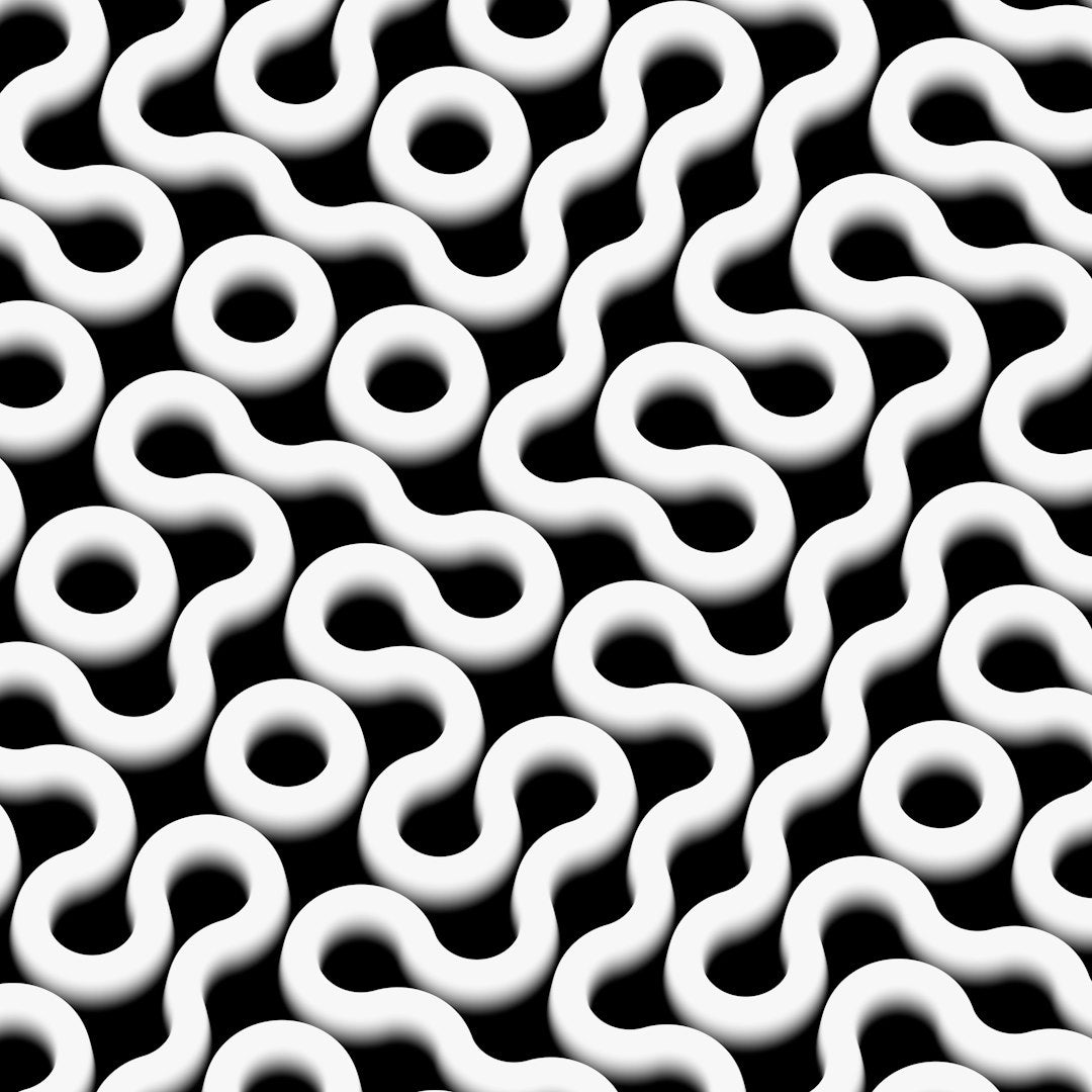 wallpaper⁶ — seamless mirror4 pattern from opart — base photo: Base photograph selected from the Op-Art collection for the search "Op-Art".