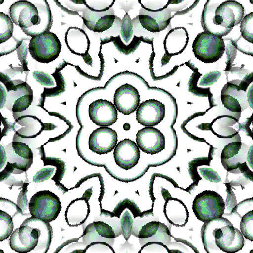Seamless kaleidoscope wallpaper pattern — Arithmetic by wallpaper⁶