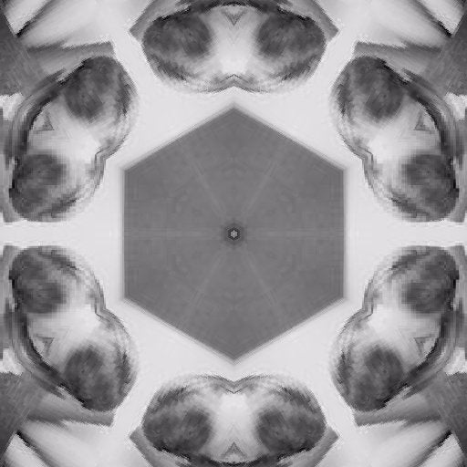 Seamless kaleidoscope wallpaper pattern — Origami by wallpaper⁶