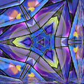 Seamless hex wallpaper pattern — Stained Glass by wallpaper⁶