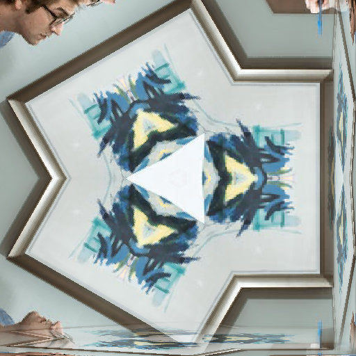 Topology Hexagon wallpaper pattern