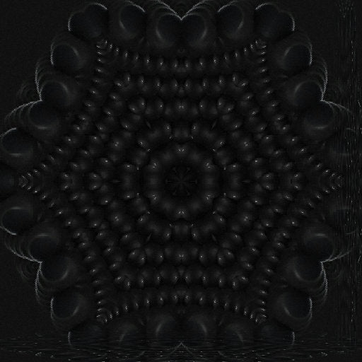 Molecular Physics Kaleidoscope wallpaper pattern