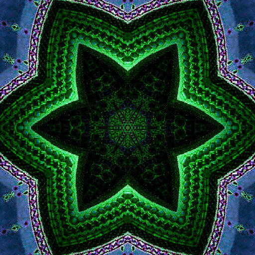 Seamless kaleidoscope wallpaper pattern — Geometry by wallpaper⁶