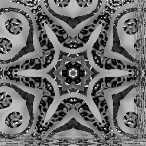 Seamless kaleidoscope wallpaper pattern — Origami by wallpaper⁶