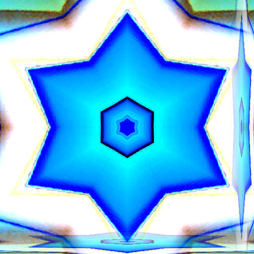 Seamless kaleidoscope wallpaper pattern — Geometry by wallpaper⁶