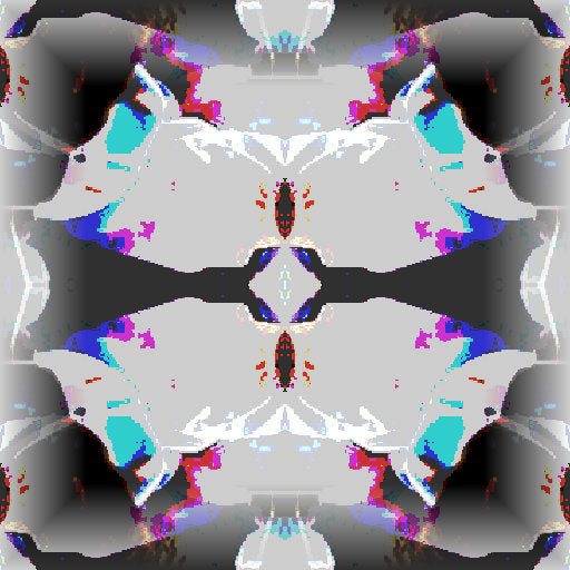 Seamless mirror wallpaper pattern — Biochemistry by wallpaper⁶