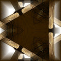 Seamless hex wallpaper pattern — Calligraphy by wallpaper⁶
