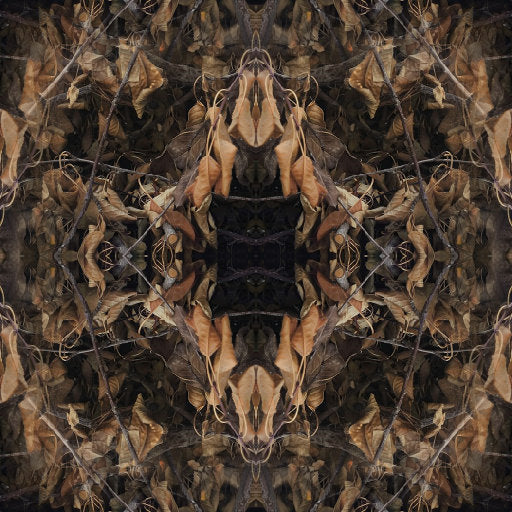 Botanics Mirror wallpaper pattern