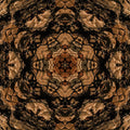 Botanics Kaleidoscope wallpaper pattern